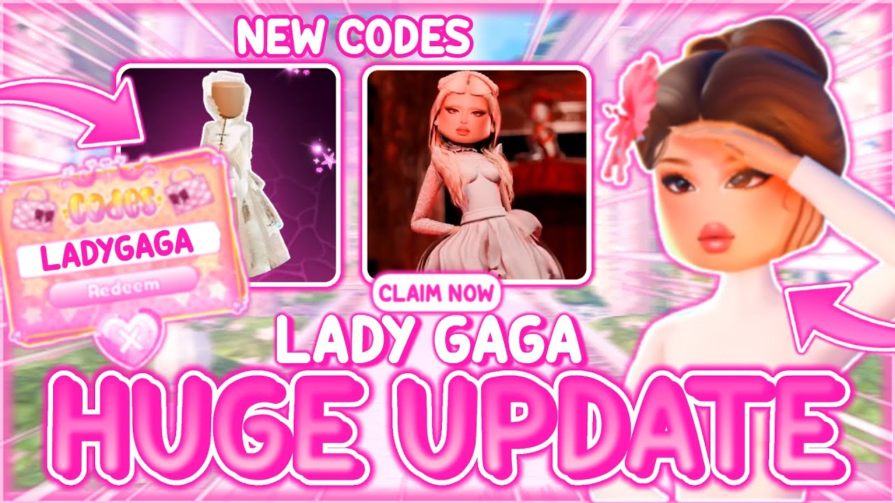 *NEW CODES!!* HOW TO GET THE NEW LADY GAGA ITEMS IN DRESS TO IMPRESS! *HUGE COLLAB + CODES* | Roblox *NEW CODES!!* HOW TO GET THE NEW LADY GAGA ITEMS IN DRESS TO IMPRESS! *HUGE COLLAB + CODES* | Roblox