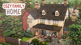Cozy Family Cottage The Sims 4 Speed Build