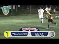 PAPAS EL CAMPEON VS EBAC (BLANCO).  futbol 7