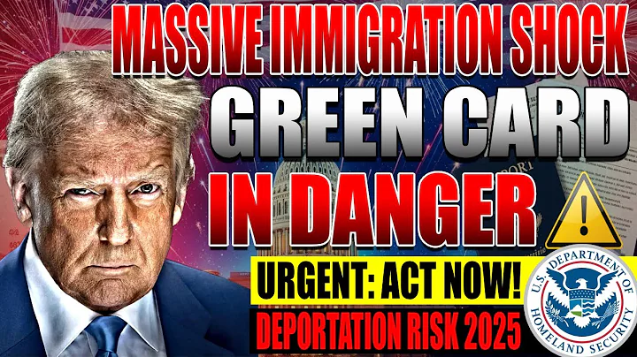 💥 SHOCKING UPDATE Green Card Rules 2025 – Deportation Risk Rises!