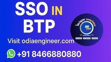 SSO in BTP | OIDC | SAML | SAPBASIS | SAP HANA | IAS | CLOUD IDENTITY SERVICES #sap #btp