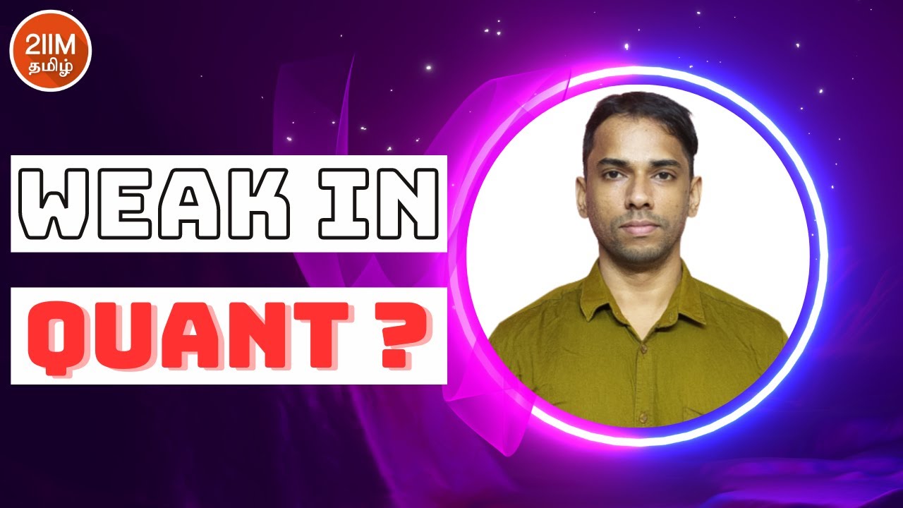 How to ace the QA section | 2IIM Tamil CAT Prep | - YouTube