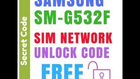 Samsung G532F network unlock without root z3x box