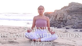 5 Minute Best Guided Meditation For Stress Relief