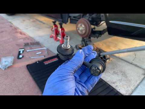01 -05 Honda Civic Sway Bar Link Replacement #honda #civic #em2