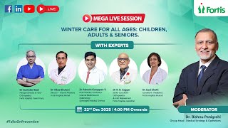 Dr. Bishnu Panigrahi and experts on "Winter Care for All Ages: Children, Adults & Seniors"