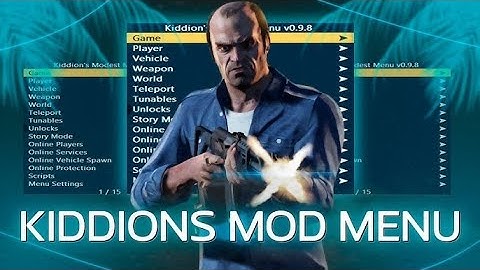 GTA 5 MOD MENU FREE 2025 - GTA V HACK + CHEAT - GTA 5 ONLINE KIDDIONS MOD MENU