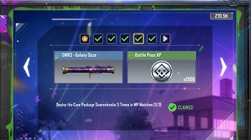 Deploy the Care Package scorestreaks 3 Times In MP Matches. Call of duty season 3 task complete.