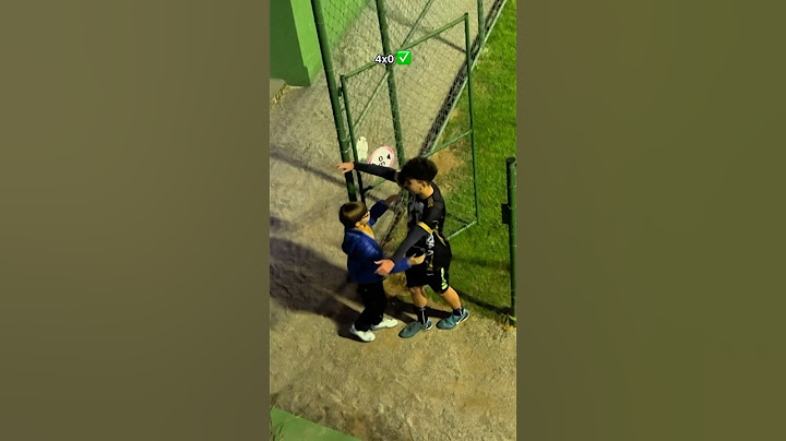 MEU IRMÃOZINHO FOI TORCER PRA MIM E EU FIZ 2 GOLS PRA ELE! 🤩