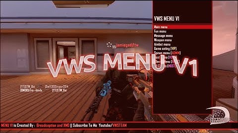 [PS3] VWS Menu V1 Black Ops 2 GSC Mod Menu [1.19]
