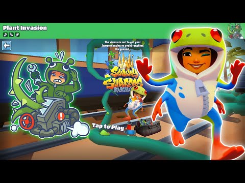 Subway Surfers PLANT INVASION In Barcelona 2025 Subway Surfers No Floor Challenge 