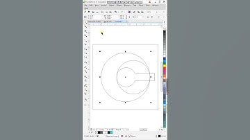 Gradient Letter C Logo Design in CorelDraw #shorts
