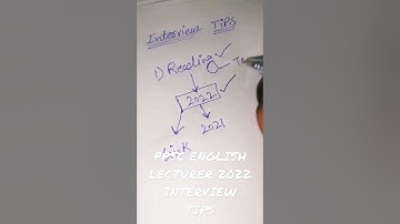 PPSC ENGLISH LECTURER 2022 Interview Tips by Prof. Rana Mubashar Raza