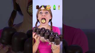 ASMR Emoji Eating Garlic, Burger, Sour Candy shorts