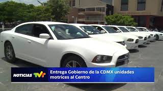 Entrega Gobierno de la CDMX unidades motrices al Centro