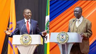 President Ruto and Oburu Oginga finally lead the much waited UDA-ODM PG Meeting at KICC!!