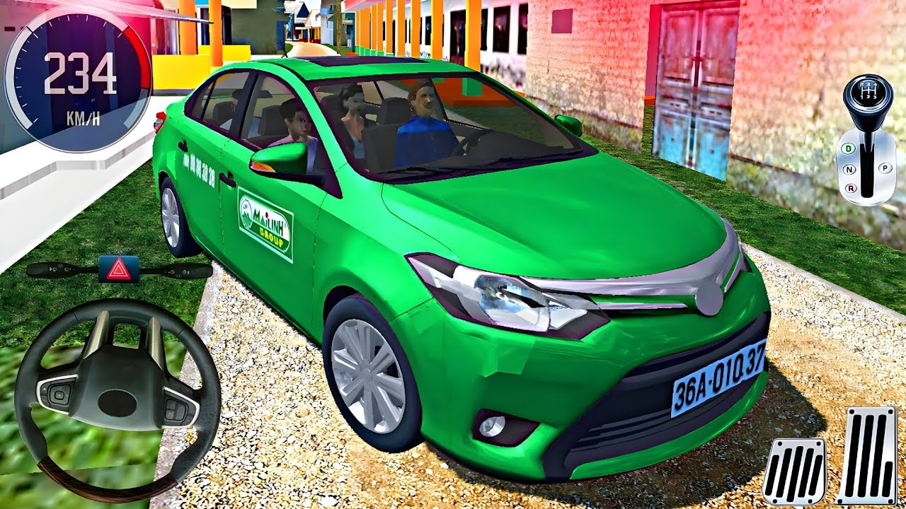 Toyota Vios City Driving in Vietnam | Realistic Android Car Simulator Vietnam Gameplay