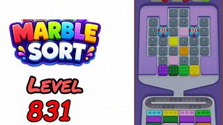 Marble Sort Level 831 Walkthrough
