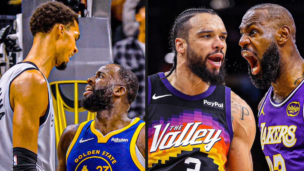 The MOST HEATED NBA Moments of This Season So Far 😳🔥 - YouTube