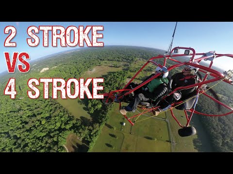 Two Stroke vs. Four Stroke Engines | 2 Cycle vs. 4 Cycle | Powered Parachutes | Easy Flight