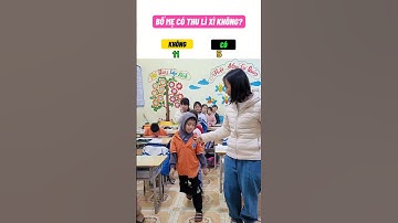 Bố mẹ có nên thu lì xì tết không? #hathithin #hocsinh #shortvideo #tet