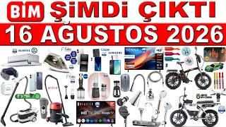 BİM AUGUST 16, 2026 | WET & DRY VACUUM | BİM MOBILE PHONE | BİM CURRENT BRIDAL HOME ESSENTIALS
