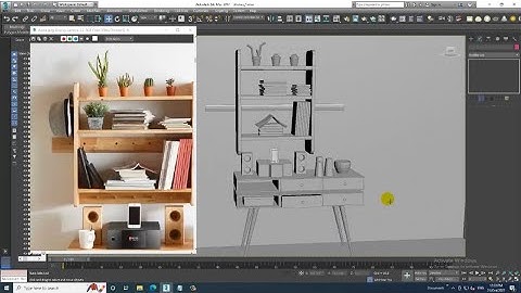3DsMax Tutorials, Learn 3D Modeling  Stylish Shelves in interior Design from Scratch in 3dsmax ( P3)