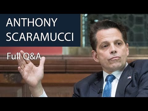 Video: Anthony Scaramucci Neto vrednost: Wiki, poročen, družina, poroka, plača, bratje in sestre