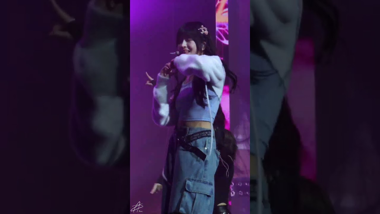 240224 4K60 아이브 IVE Gaeul & Rei - Wannabe 직캠 Fancam | IVEinSG