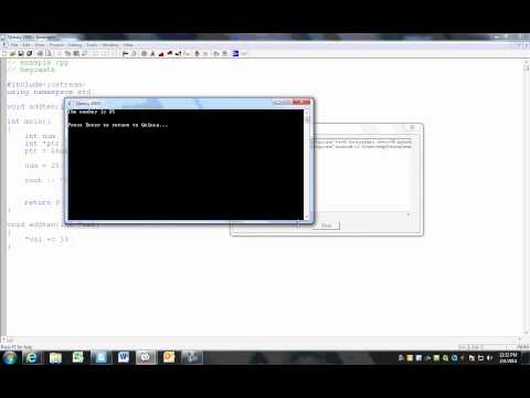 Pointers and Functions