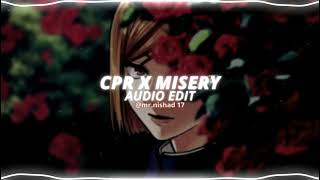 Cpr X Misery - Cupcakke & Maroon 5 Edit Audio