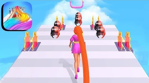 Satisfying Mobile Gaming Hair Challenge Top Free Tiktok Gameplay Walkthrough Level (1-5)