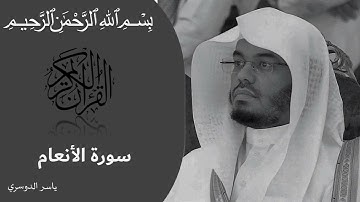 سورة الأنعام _ ياسر الدوسري