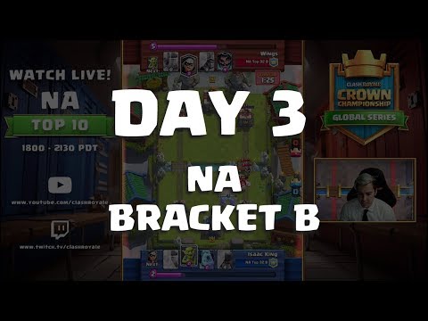 Clash Royale: Day 3 and Bracket B in the North American Region (Crown Championship) - Clash Royale: Day 3 and Bracket B in the North American Region (Crown Championship)