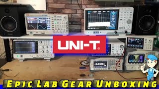 A Whole New Bench - Unboxing All New Lab Gear From Uni-T @learnelectronics