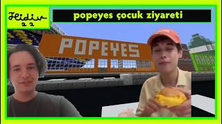 Popeyes Çocuk Zi̇yareti̇