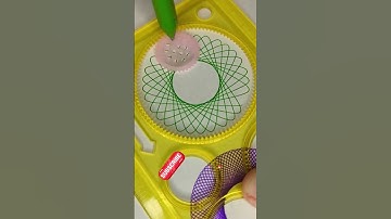 Spirograph Art #shorts #spirograph #art #asmr