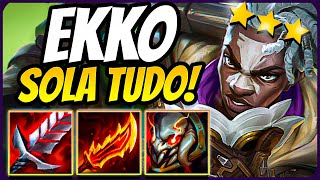 Ekko Zaun's broken composition is something everyone is abusing in TFT.