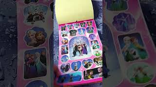 Frozen sticker book 📚📖 unboxing