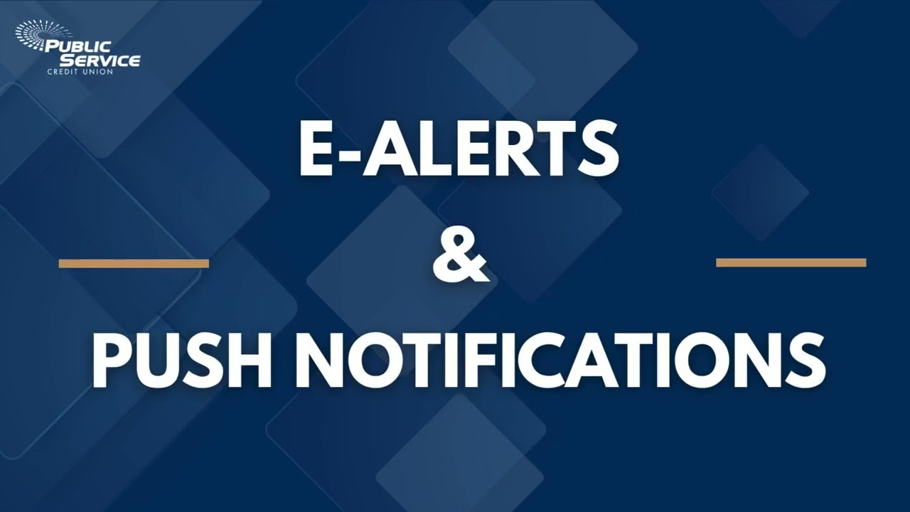 E Alerts & Push Notifications How To Video