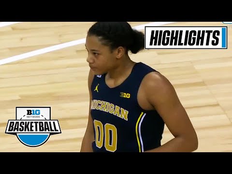 Michigan's Naz Hillmon Drops 50 on the Buckeyes | Big Ten Women's Basketball | Highlights