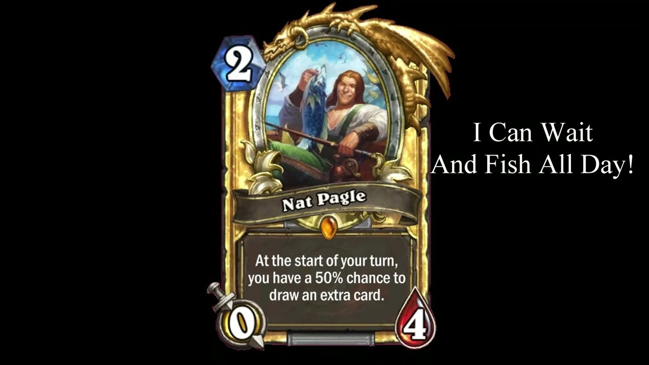 Voice Impressions: Hearthstone: Nat Pagle Voice Line