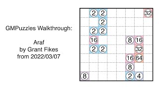 GMPuzzles - 2022/03/07 - Araf by Grant Fikes