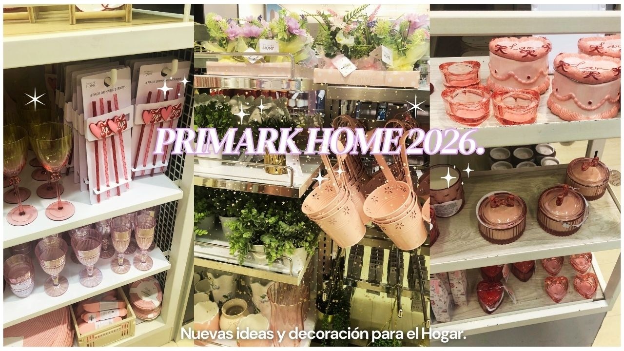 PRIMARK HOME💐 Primavera 2026 .Nuevas ideas y decoración💕para el Hogar.😍