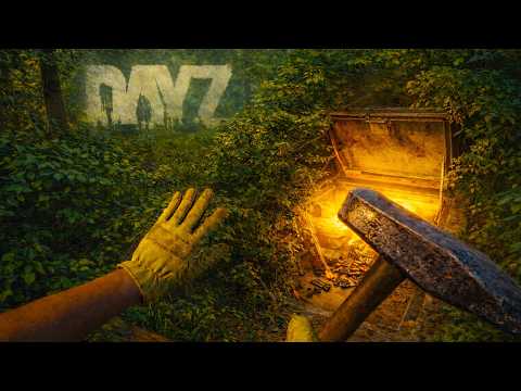 I SET UP MY BASE IN THE MOST SECRET LOCATION ON THE STUARTISLAND MAP - DayZ