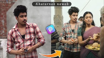 pushpa movie poster editing | pushpa movie poster editing tutorial | Khatarnak nawab editing | Rahul