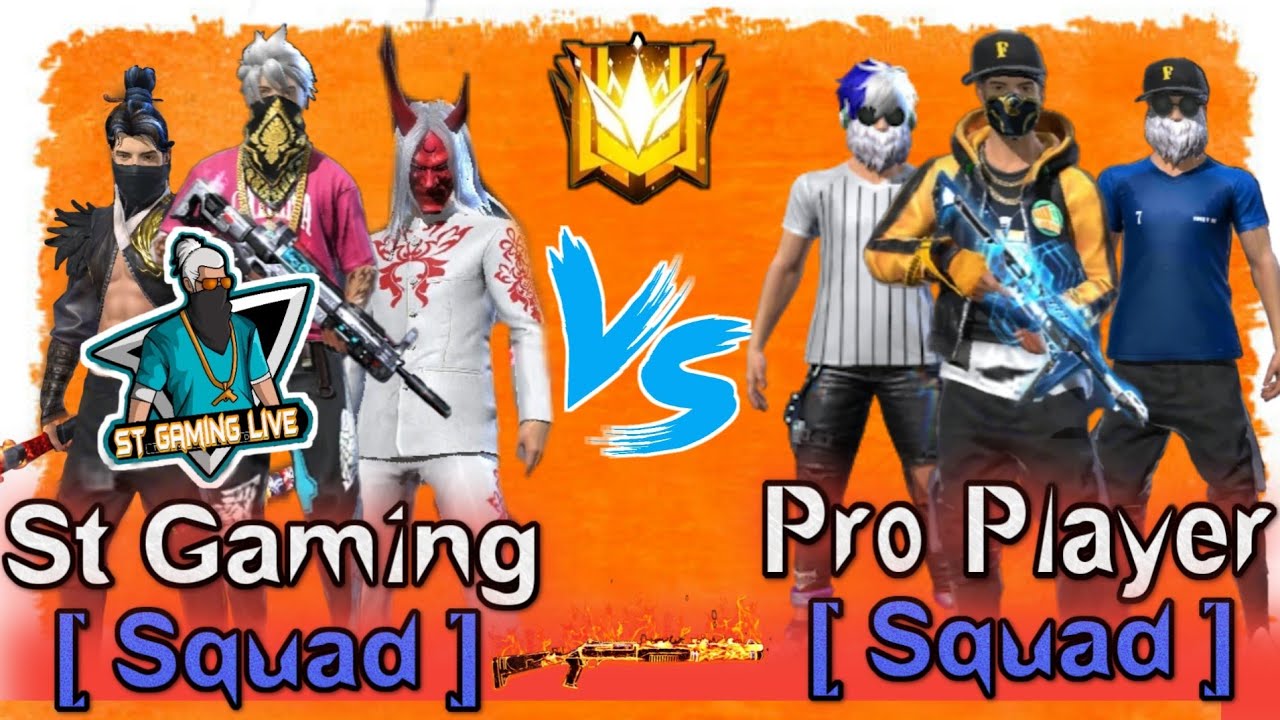 [ST Gaming]  🔥Rendy R, 🔥Wota Vs 😂Pro Player Squad / Red Custom Match Must Watch-GARENA FREE FIRE