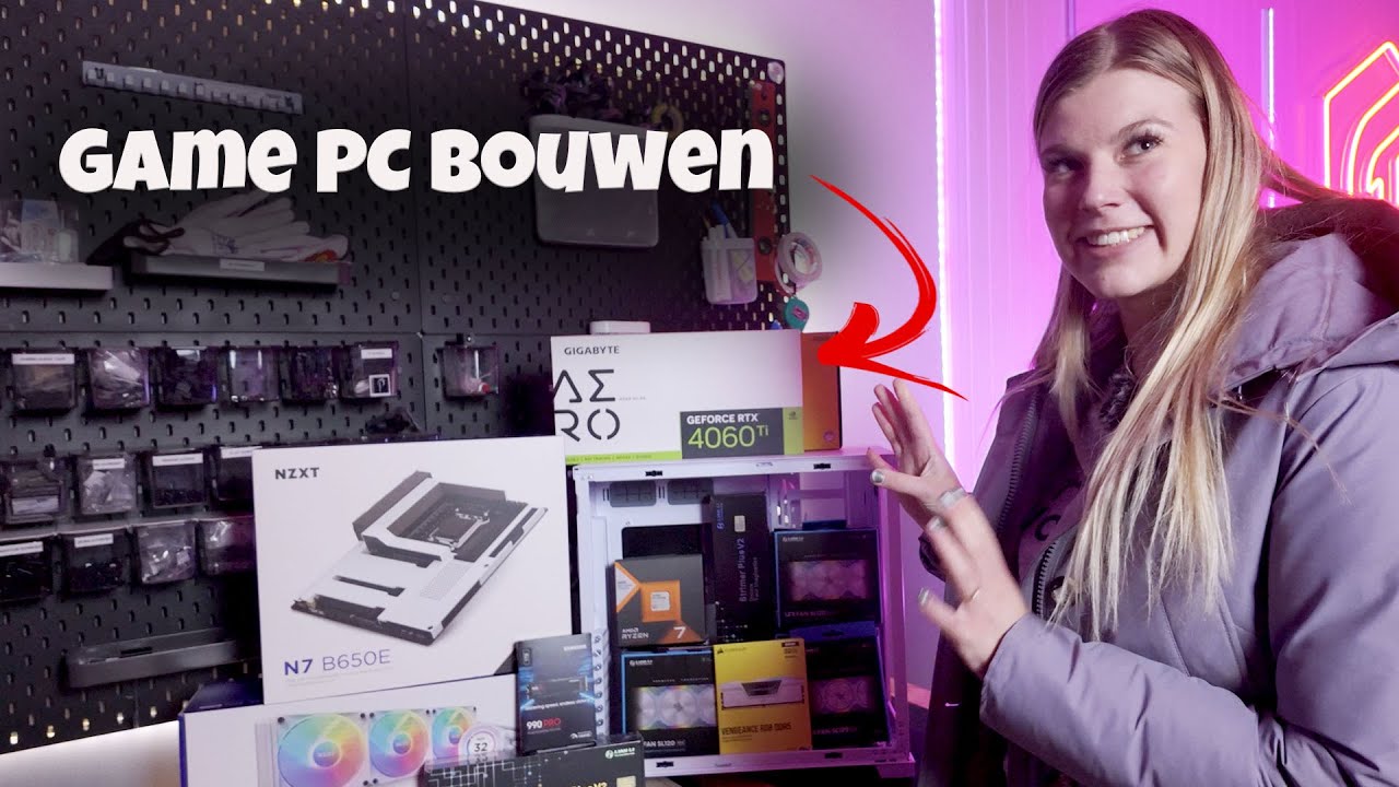 Achter de schermen bij SaminICTsound, Game PC Bouwen, bijna brand #3