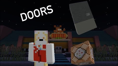FNAF Movie In Minecraft | Making The Doors Functional