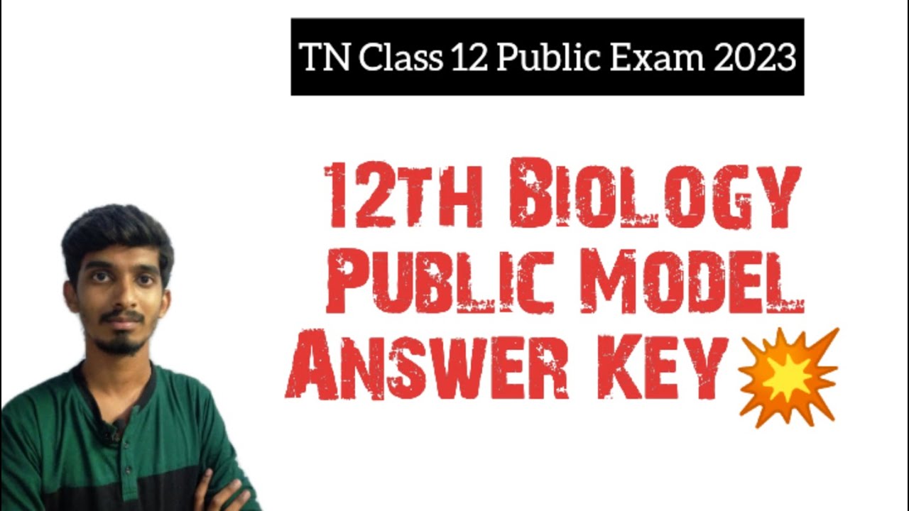 12th Biology Public Exam Answer Key Public Exam 2023 YouTube 12th-biology-public-exam-answer-key-public-exam-2023-youtube